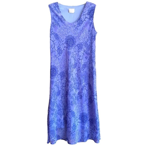 K Studio 90s/Y2K MIDI Floral Dress Spring/Summer Women’s Size 16 - Picture 3 of 7